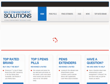 Tablet Screenshot of male-enhancement-solutions.com